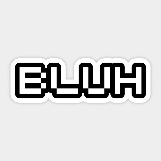 Bluh Meme Roblox Kids White Font Sticker by Pastel Potato Shop